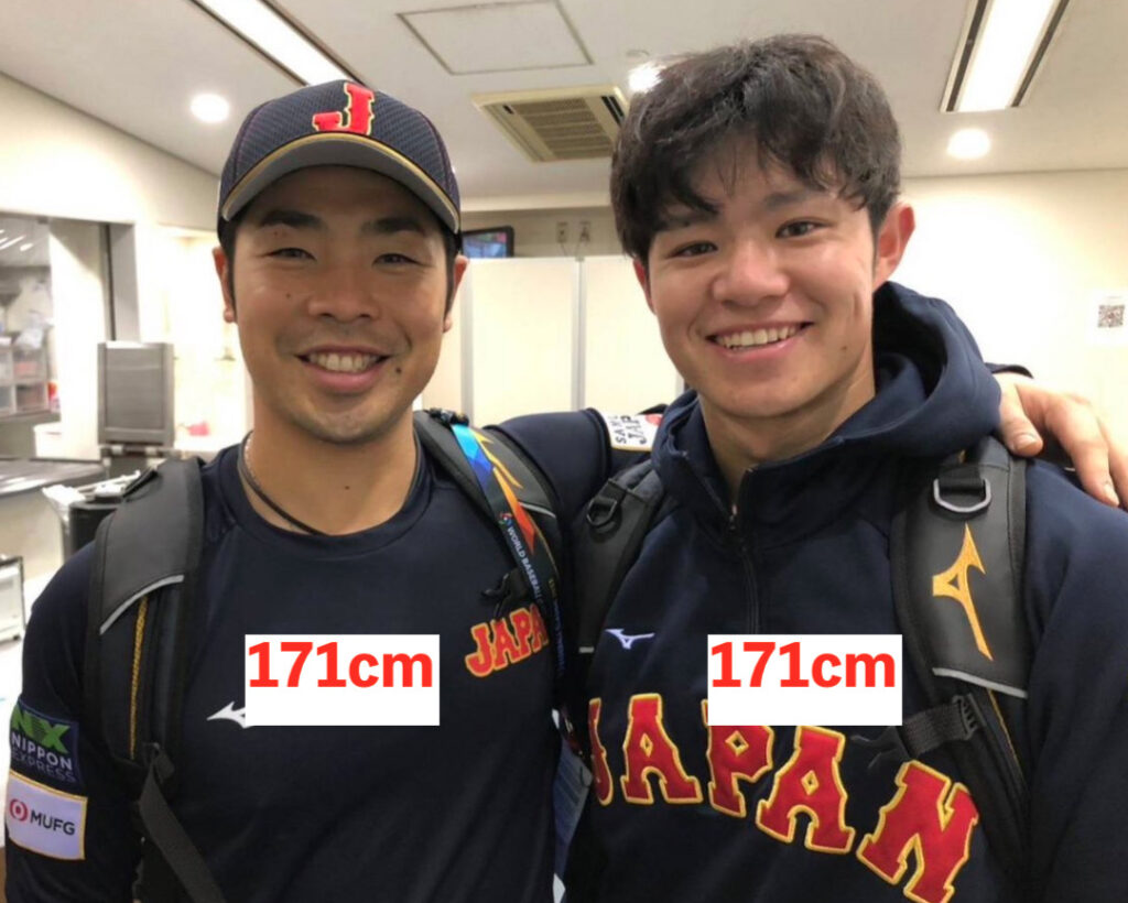 近藤健介の実際の身長はいくつ？